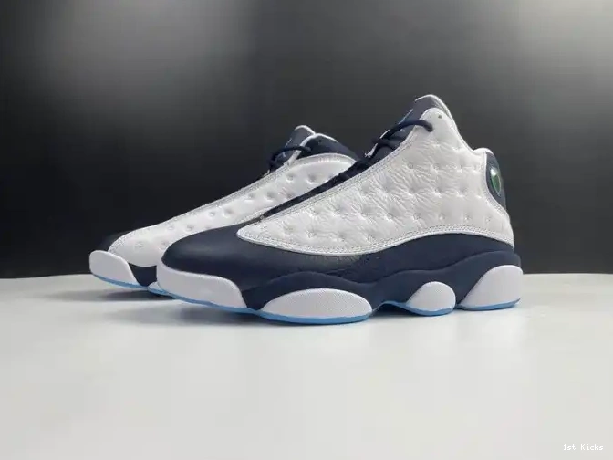 1st Kicks Shoes Jordan Dark Blue 13 Air 414571-144 Powder 0624